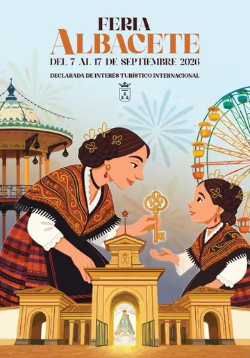 Cartel oficial de la Feria de Albacete 2026, «Legado de tradición»